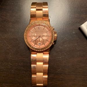 Rose Gold Michael Kors Watch